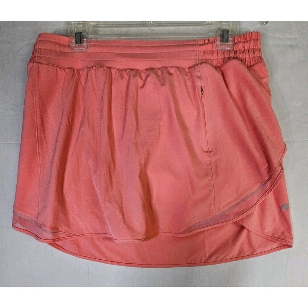 Lululemon Skirt Women's Size 12 Pink Raspberry Cream Hotty Hot High-Rise W8AE7R